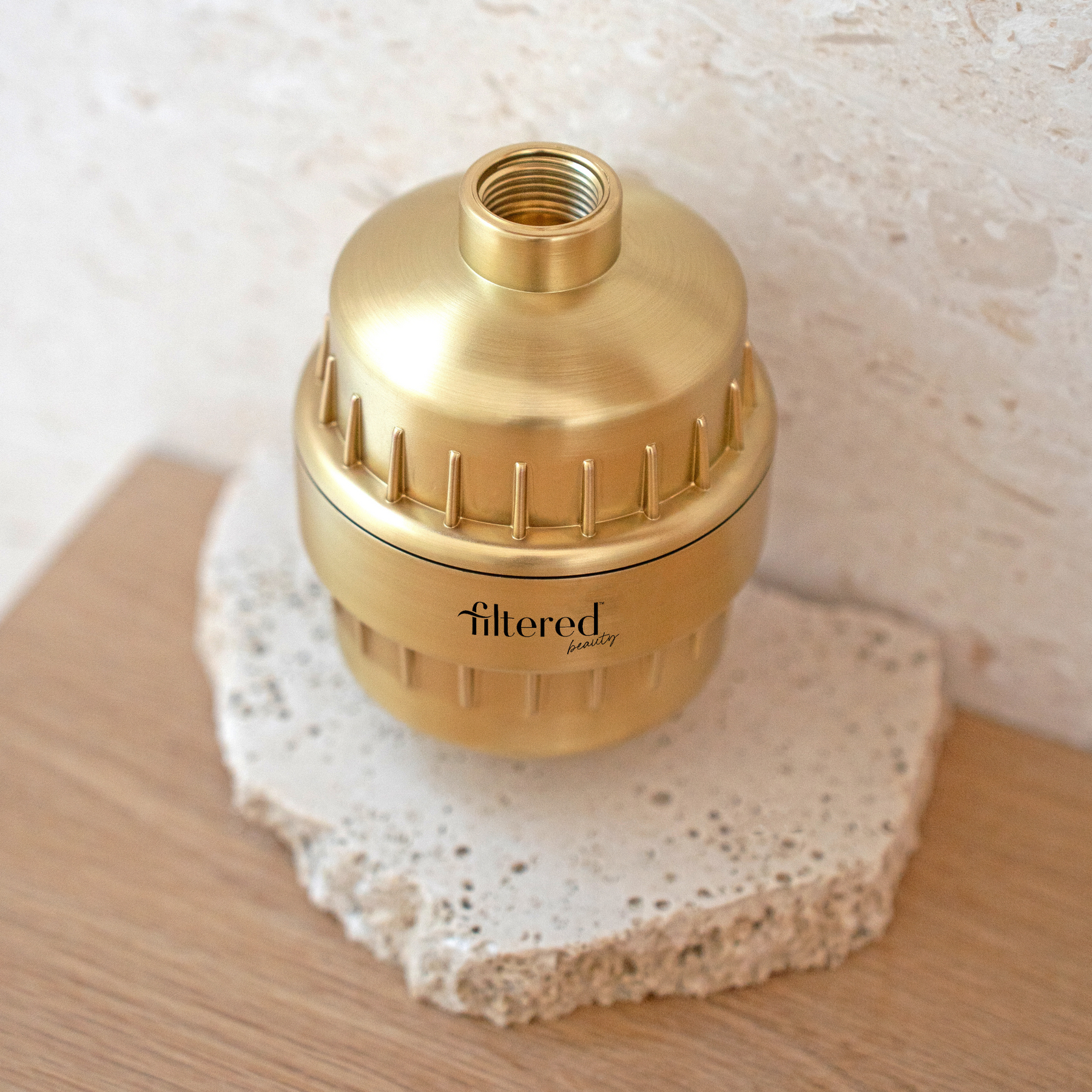 Shower Purifier - Brushed Gold
