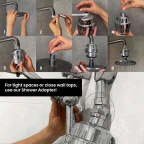 Shower Purifier - Silver
