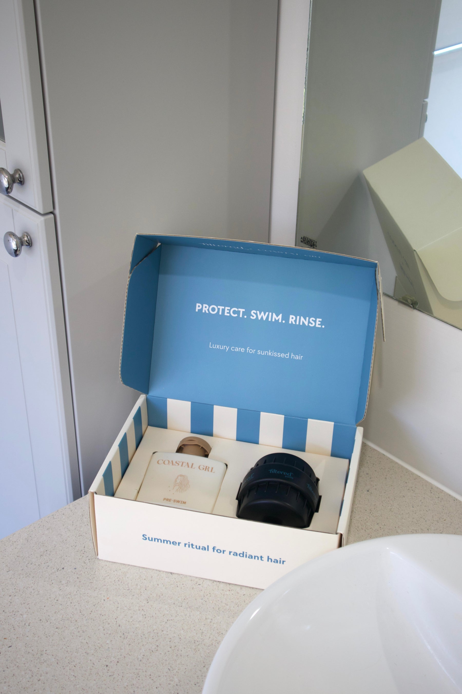 Filtered Beauty × Coastal GRL - The Hair Protection Duo - Black