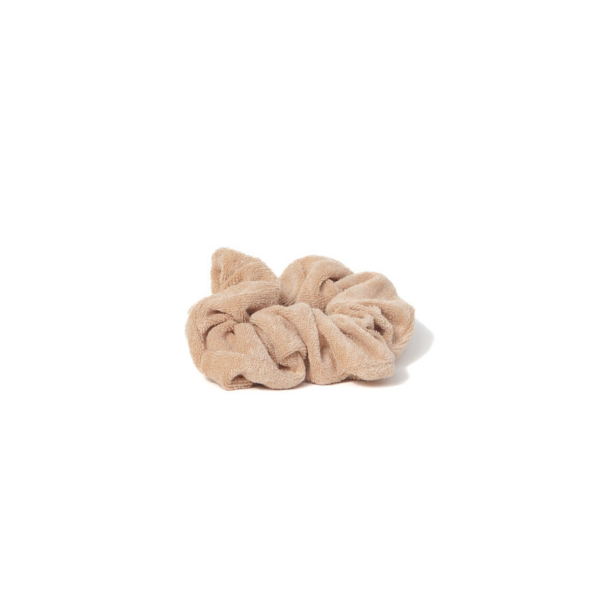 Beige scrunchie
